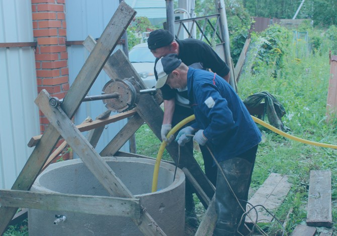 Чистка колодца в Орехово-Зуевском районе от 5000 руб.